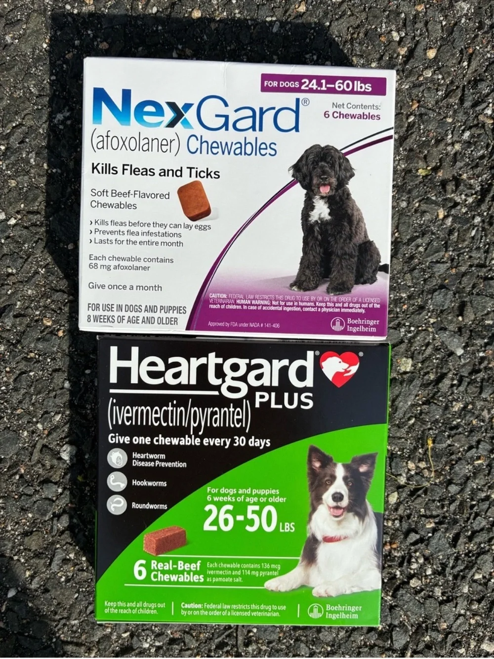 NexGard & Heartgard Plus bundle 6 packs